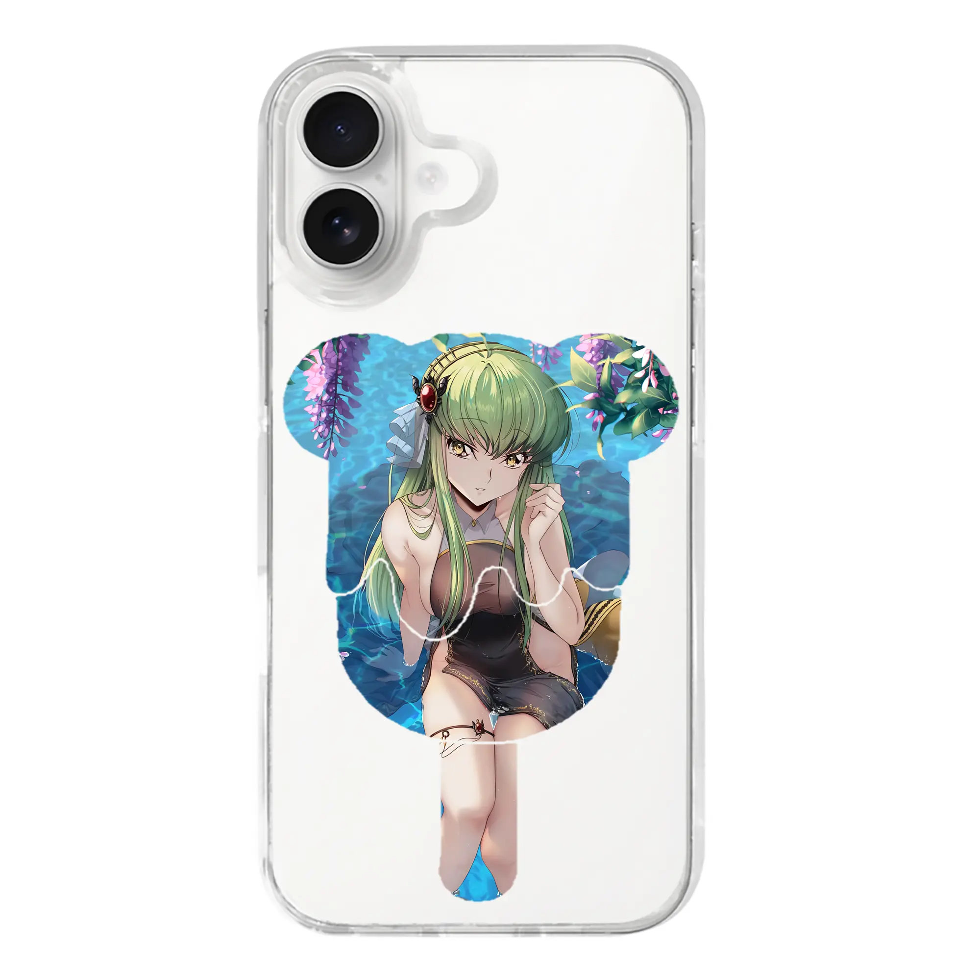 コードギアス 反逆のルルーシュ グッズ シーツー - iPhone 17シリーズ 透明スマホケース – 薄型・耐衝撃・精密フィット保護カバー